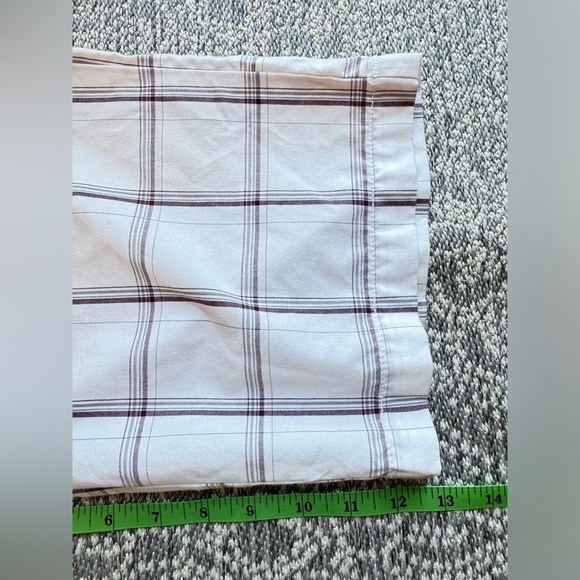 Vans Cream and Brown Plaid Men Shorts - Picture 9 of 12